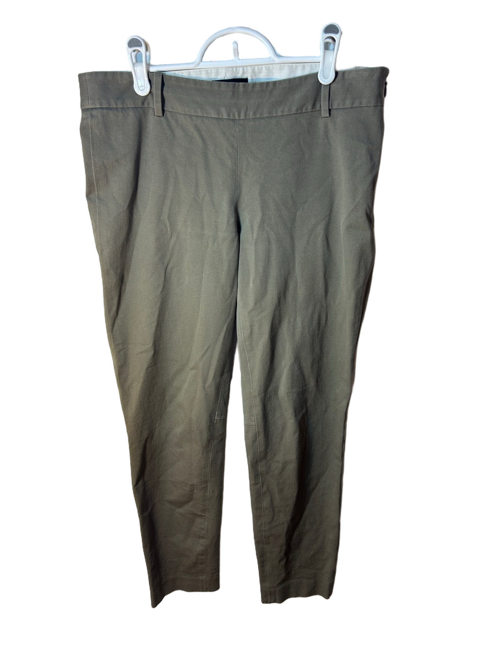 Babaton Tan BI-Stretch Cropped Chinos - Straight Fit size 10